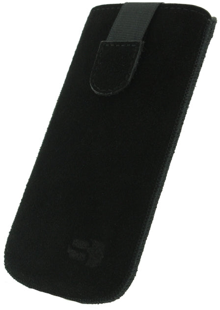 Senza Suede Slide Case Night Black Size S