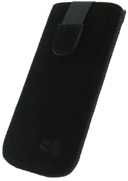 Senza Suede Slide Case Night Black Size S