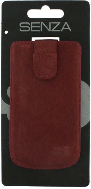 Senza Suede Slide Case Rusty Red Size M