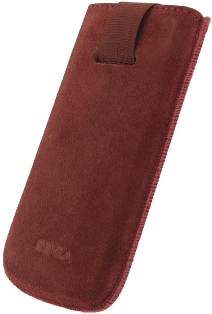 Senza Suede Slide Case Rusty Red Size Xl