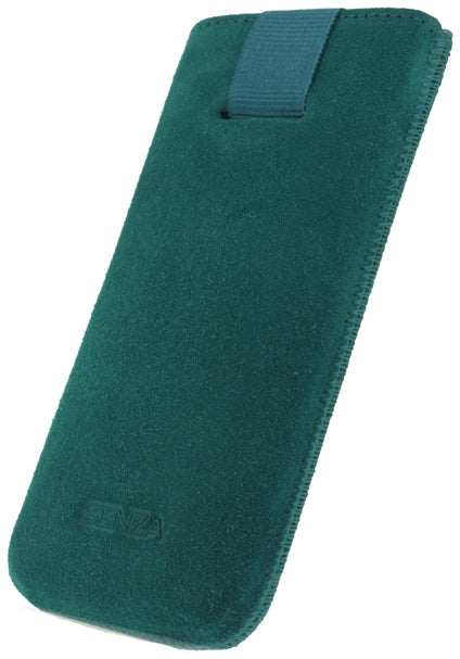 Senza Suede Slide Case Coral Green Size Xl