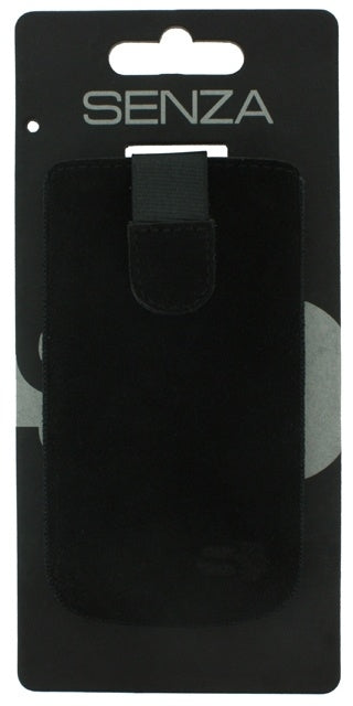 Senza Suede Slide Case Night Black Size M-Large