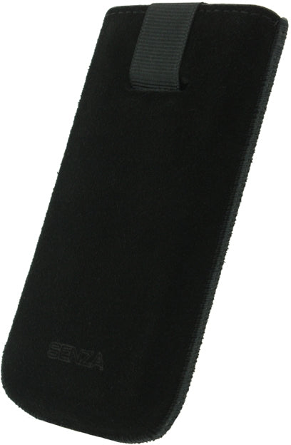 Senza Suede Slide Case Night Black Size M-Large