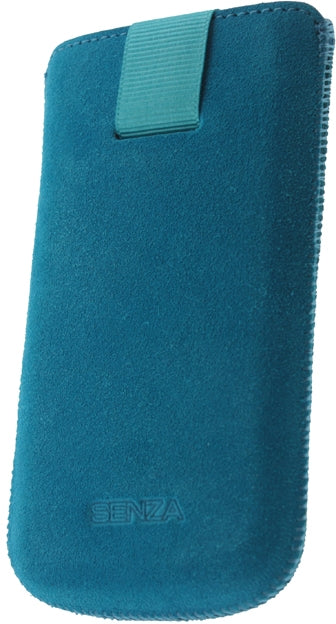 Senza Suede Slide Case Deep Turquoise Size M-Large