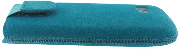 Senza Suede Slide Case Deep Turquoise Size M-Large