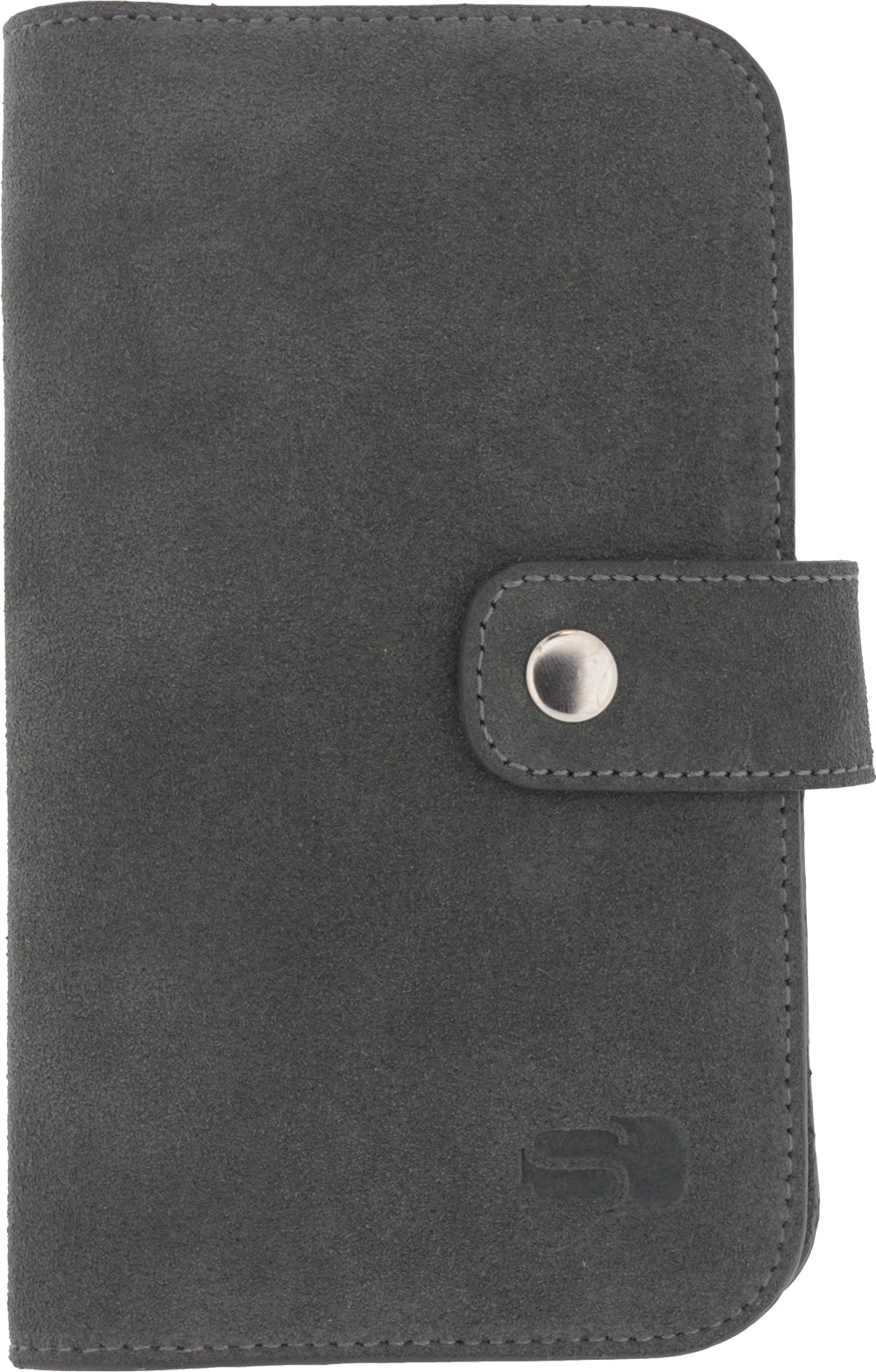 Senza Suede Wallet Slide Case Warm Grey Size Xxl