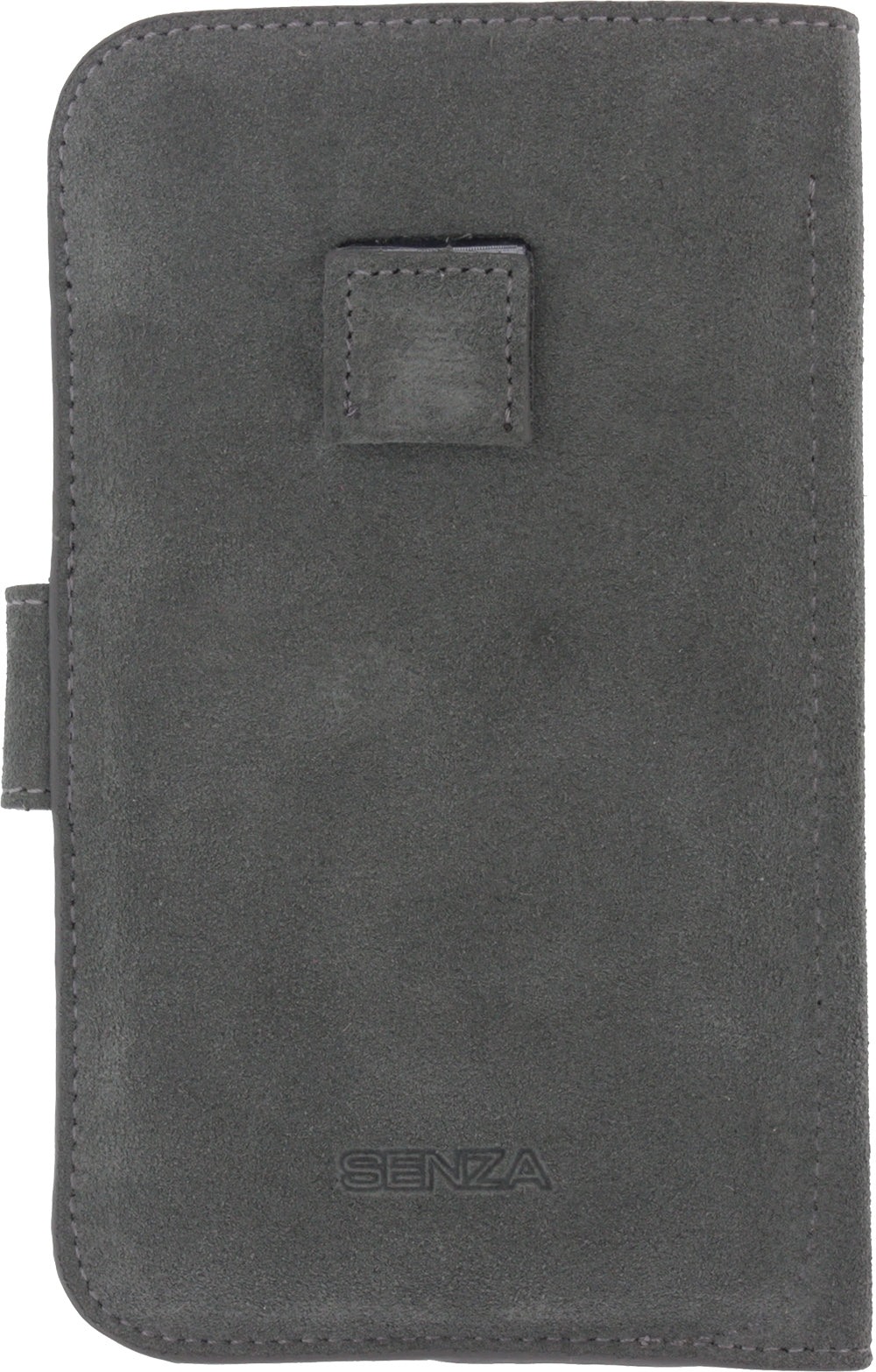 Senza Suede Wallet Slide Case Warm Grey Size Xxl