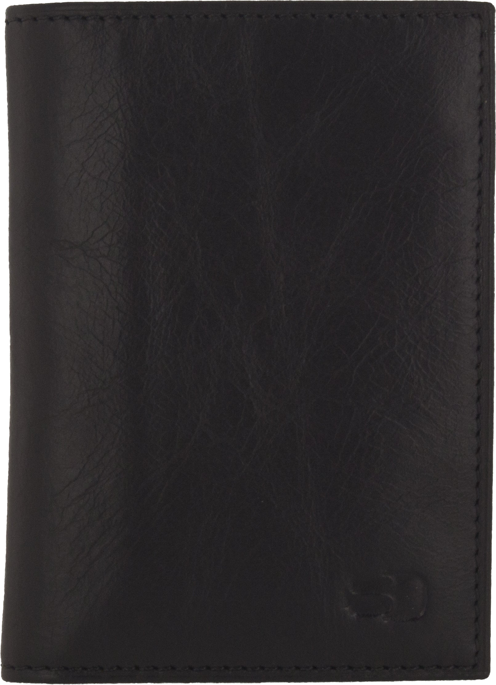 Senza Pure Leather Card Holder Deep Black