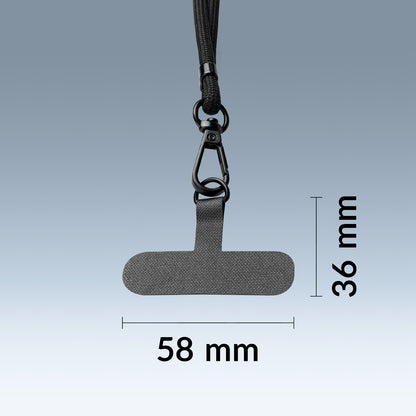 Mobilize Nylon Lanyard Bordeaux