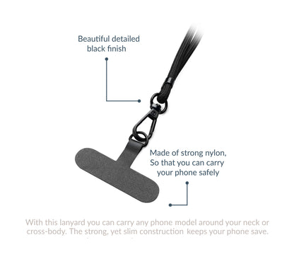 Mobilize Nylon Lanyard Sand