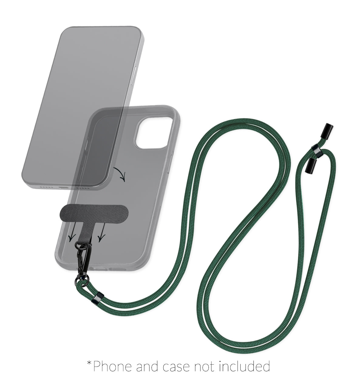 Mobilize Nylon Lanyard Green