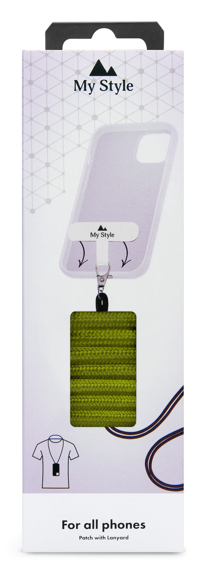 My Style Smartphone Lanyard Green