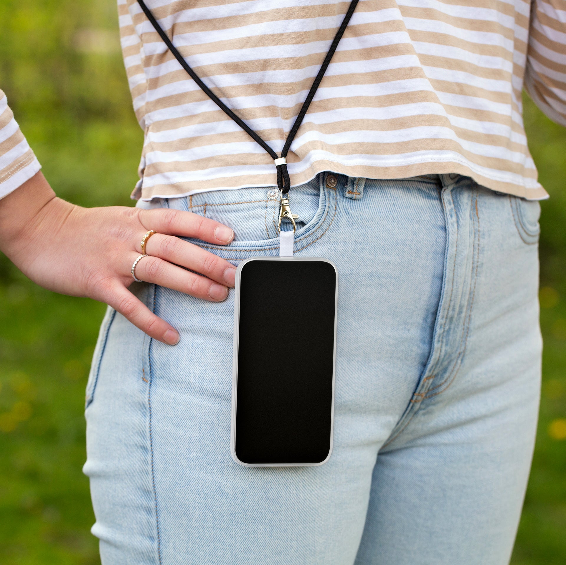 My Style Smartphone Lanyard Pink