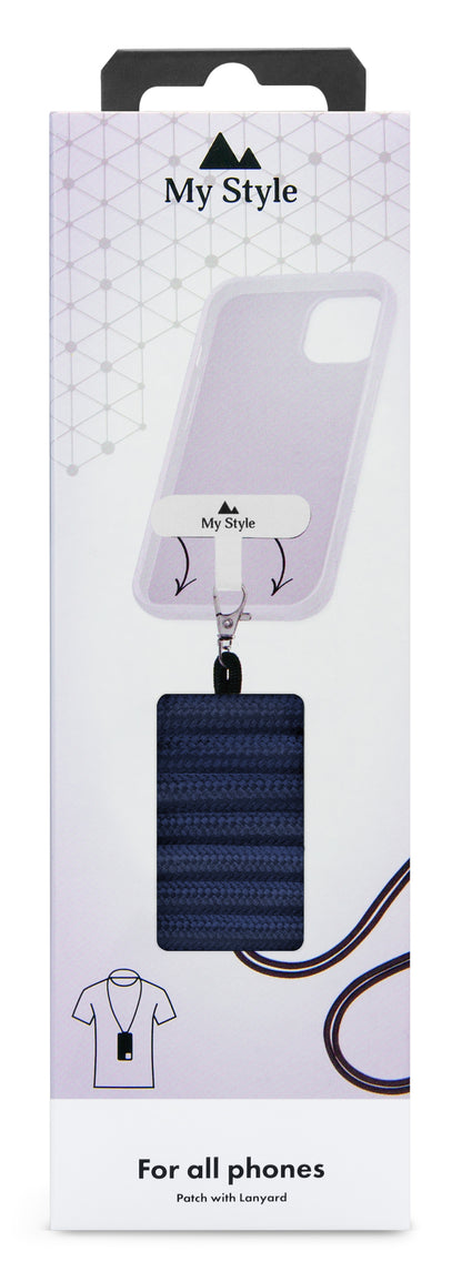 My Style Smartphone Lanyard Blue