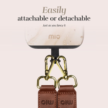 Mio By Mobilize Mio Lanyard Gold Marble