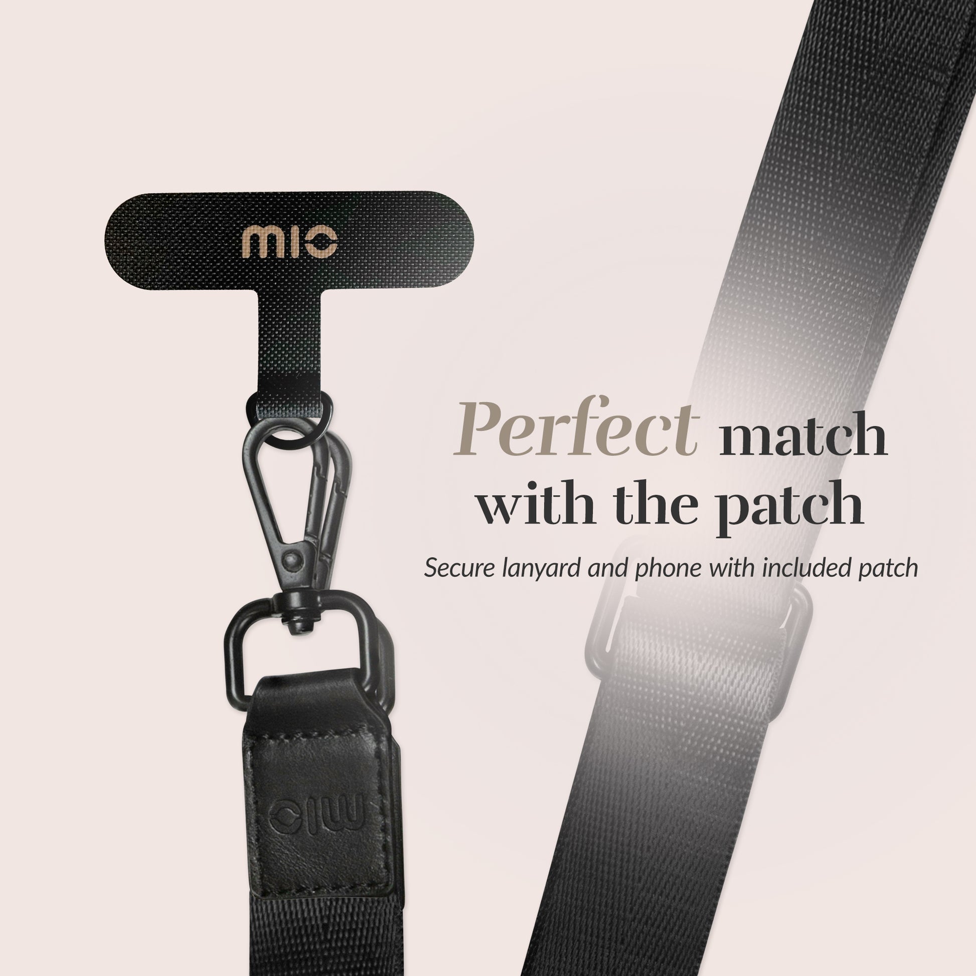 Mio By Mobilize Mio Lanyard Black