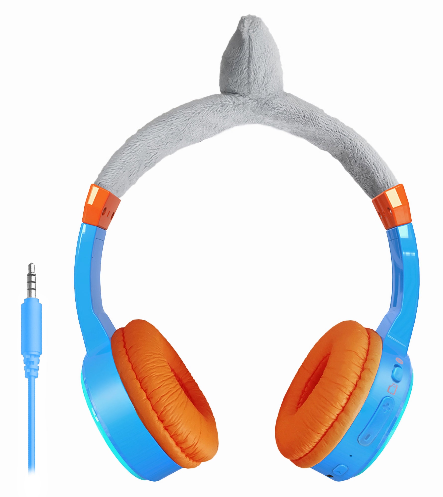 Mobilize Wireless/Wired Over Ear Kids Headphone 85Db Shark