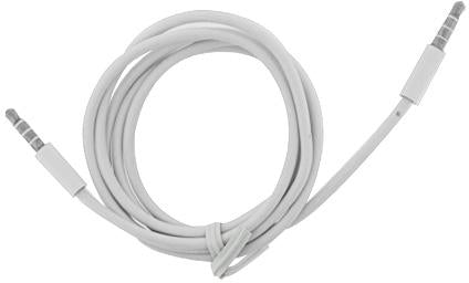 Xccess Stereo Jack To 3.5Mm. Aux Adapter Cable White