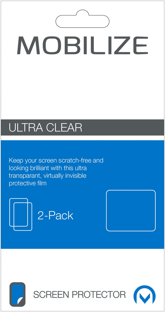 Mobilize Clear 2-Pack Screen Protector Apple Iphone 5/5S/Se