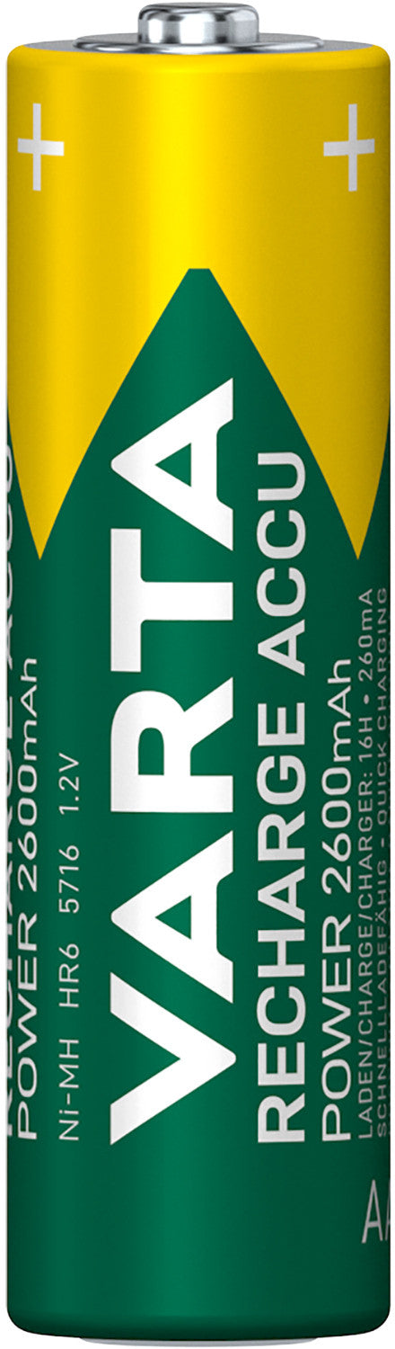 Varta Rechargeable Power Accu 2600Mah 4-Pack
