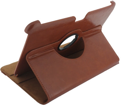 Xccess Deluxe Rotating Case Samsung Galaxy Note 10.1 N8000 Cognac