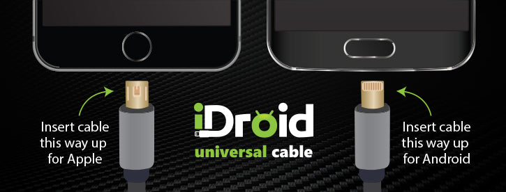 Idroid Max Universal Charging And Data Cable Black