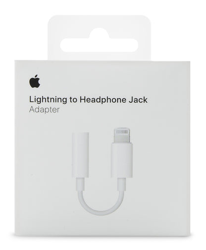 Apple Mmx62Zm/A Apple Lightning To 3.5Mm (Female) Adapter Cable White