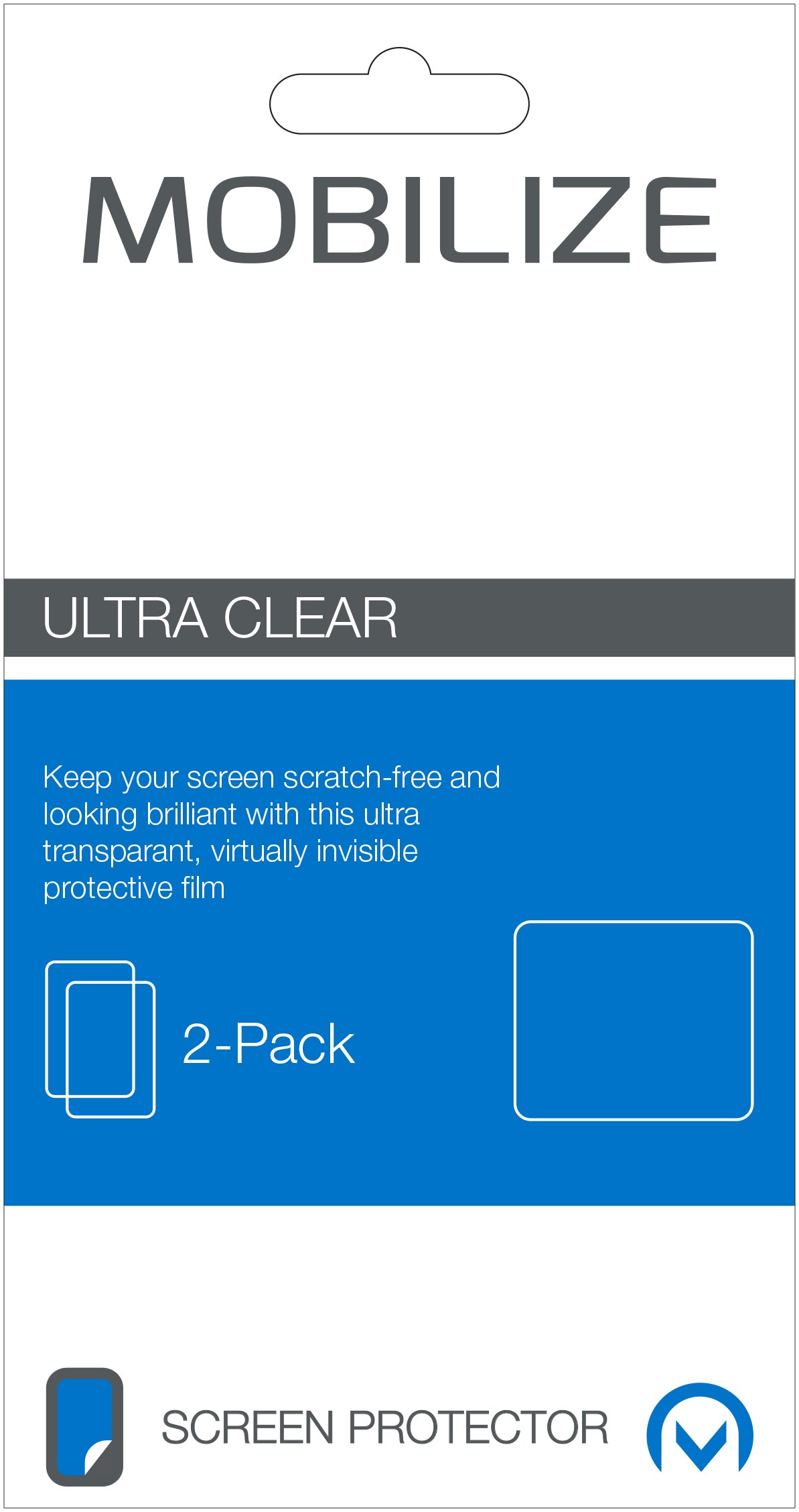 Mobilize Clear 2-Pack Screen Protector Motorola Moto G5