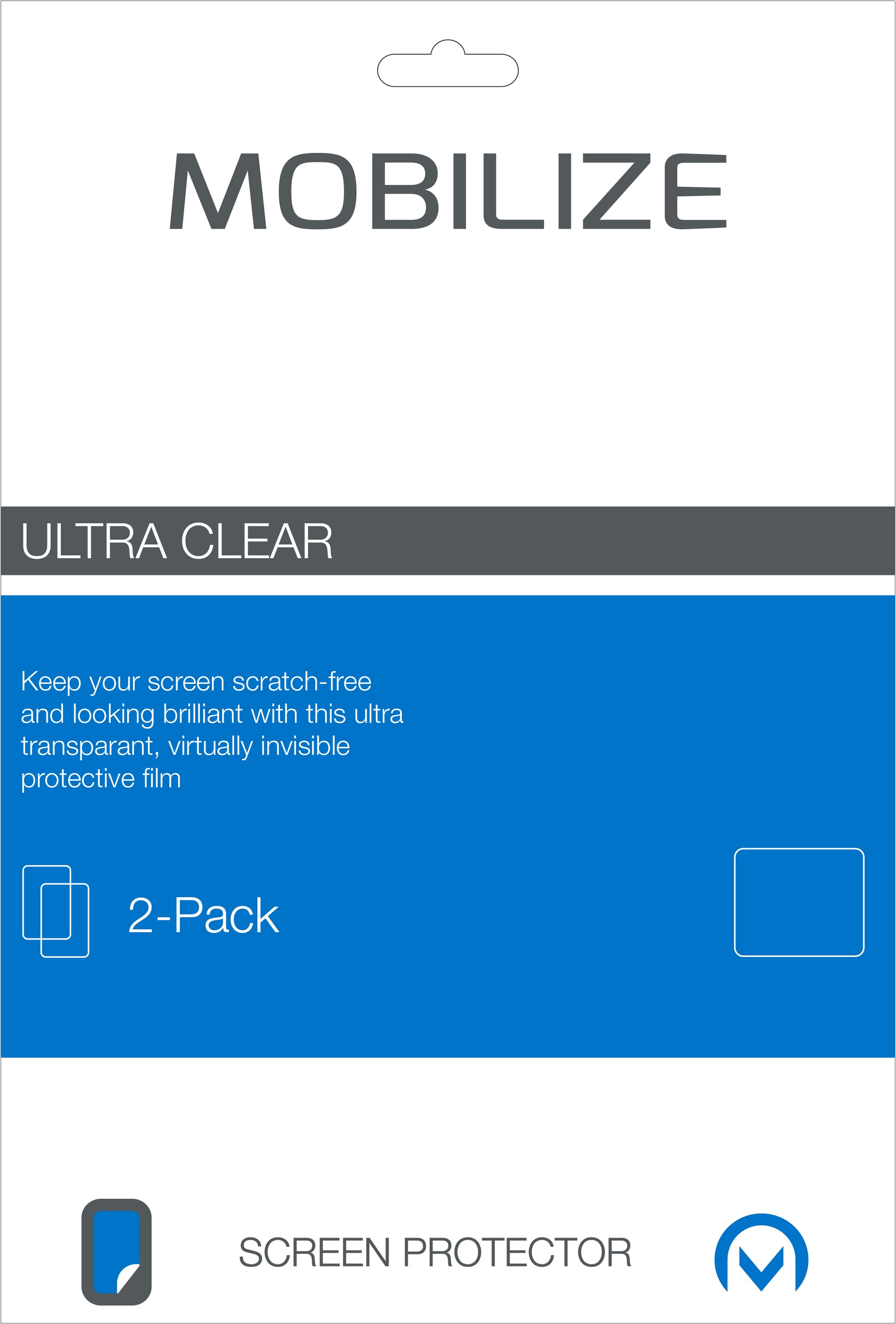 Mobilize Clear 2-Pack Screen Protector Lenovo Tab 2 10.1 (A10-70F)