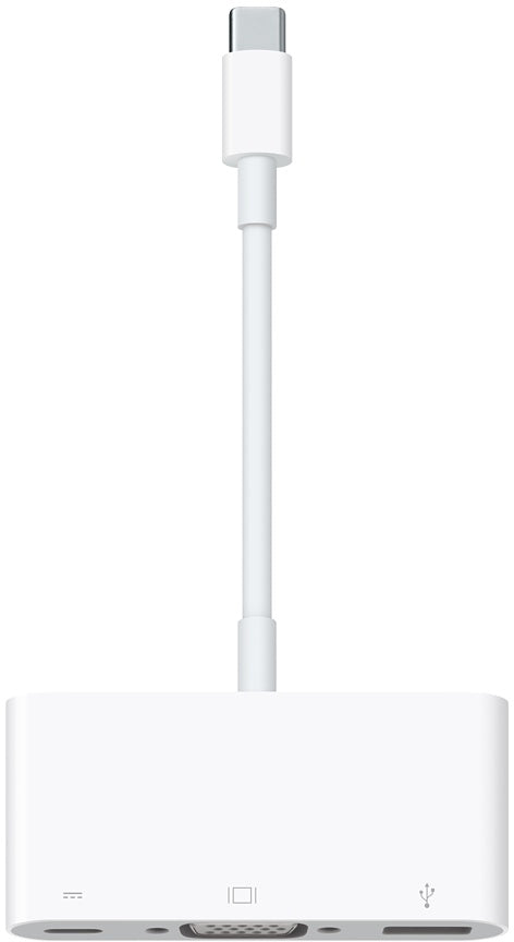 Apple Mj1L2Zm/A Apple Usb-C To Av Multiport Adapter White