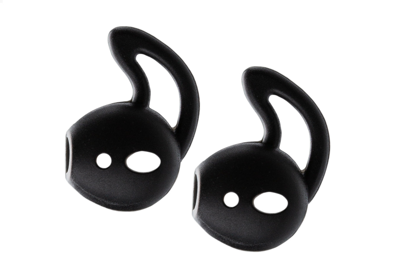 Xccess Silicone Earbuds With Ear Hook For Apple Earpod/Airpod Black