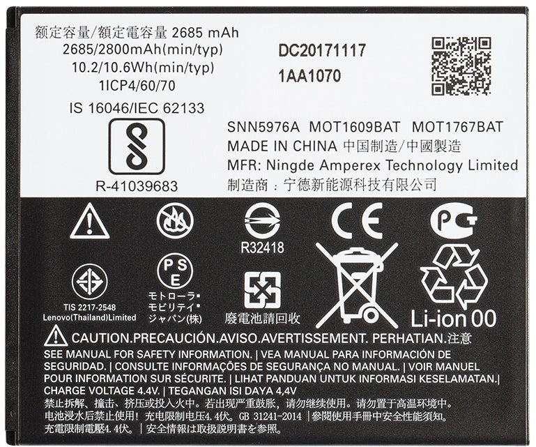 Motorola Gk40 Motorola Accu Li-Ion 2800 Mah Bulk