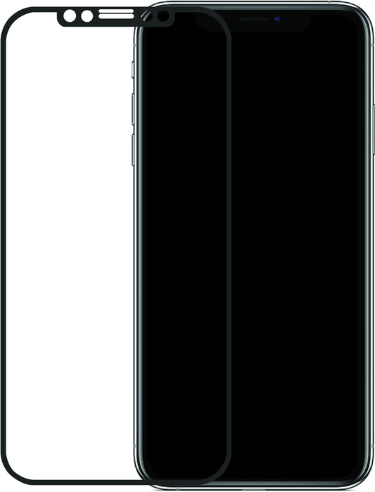 Mobilize Edge-To-Edge Glass Screen Protector Apple Iphone Xs Max/11 Pro Max Black Full Glue