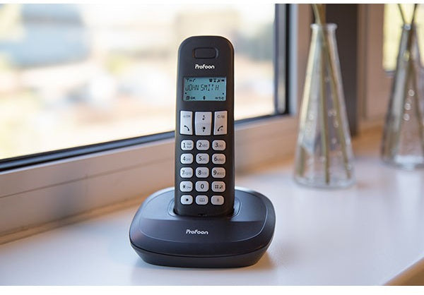 Profoon Pdx-1100 Profoon Dect Telefoon Black