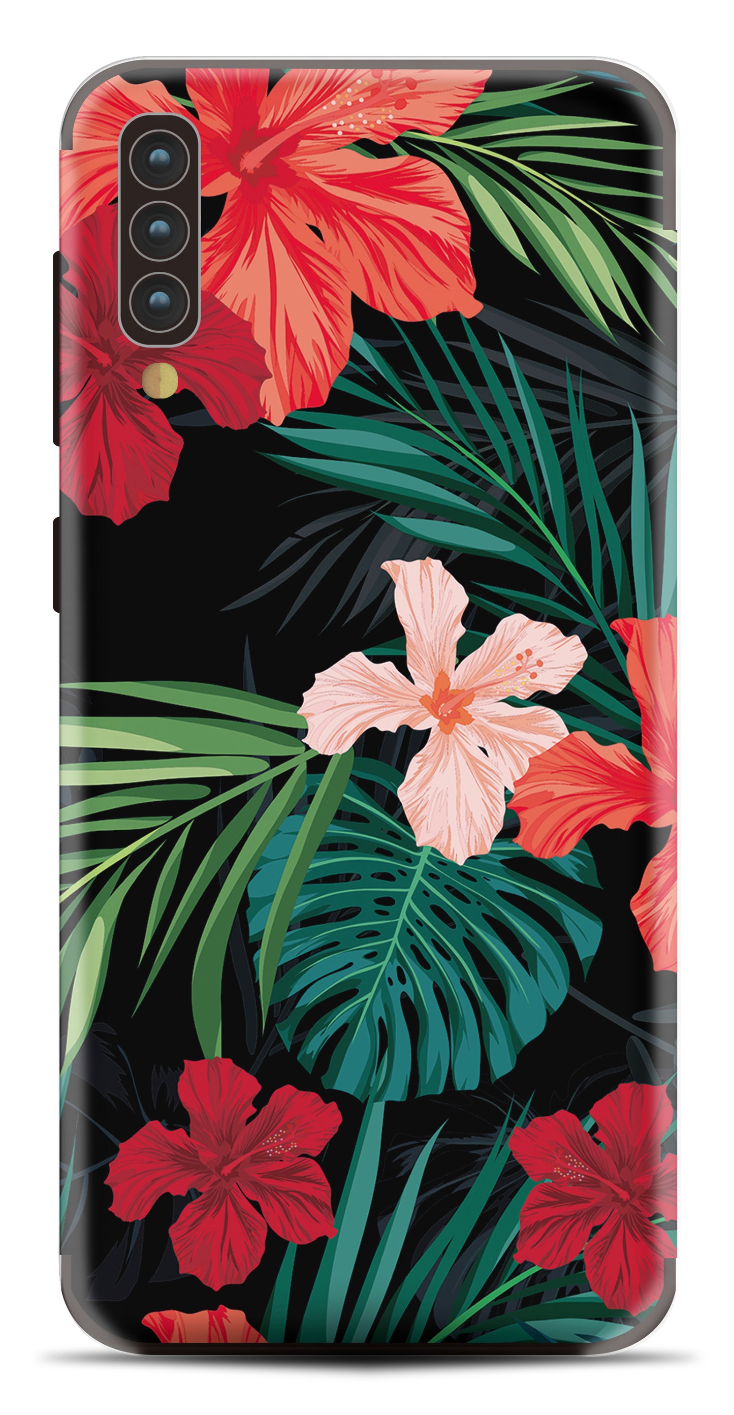 My Style Phoneskin For Samsung Galaxy A30S/A50 Red Caribbean Flower