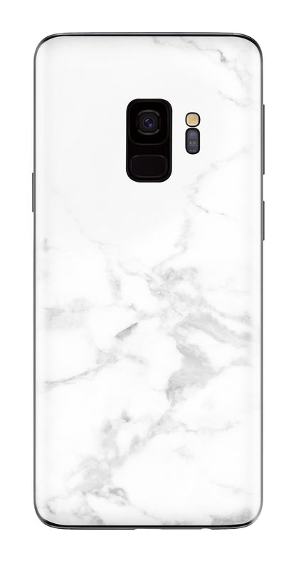 My Style Phoneskin For Samsung Galaxy S9 White Marble