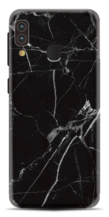 My Style Phoneskin For Samsung Galaxy A20E Black Marble