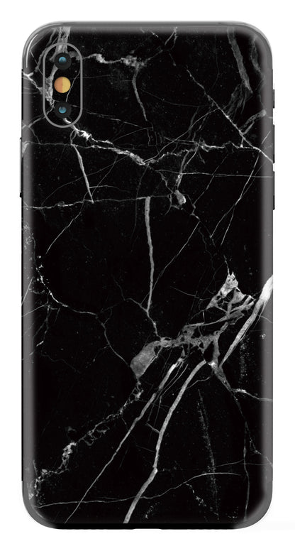 My Style Phoneskin For Apple Iphone X Black Marble