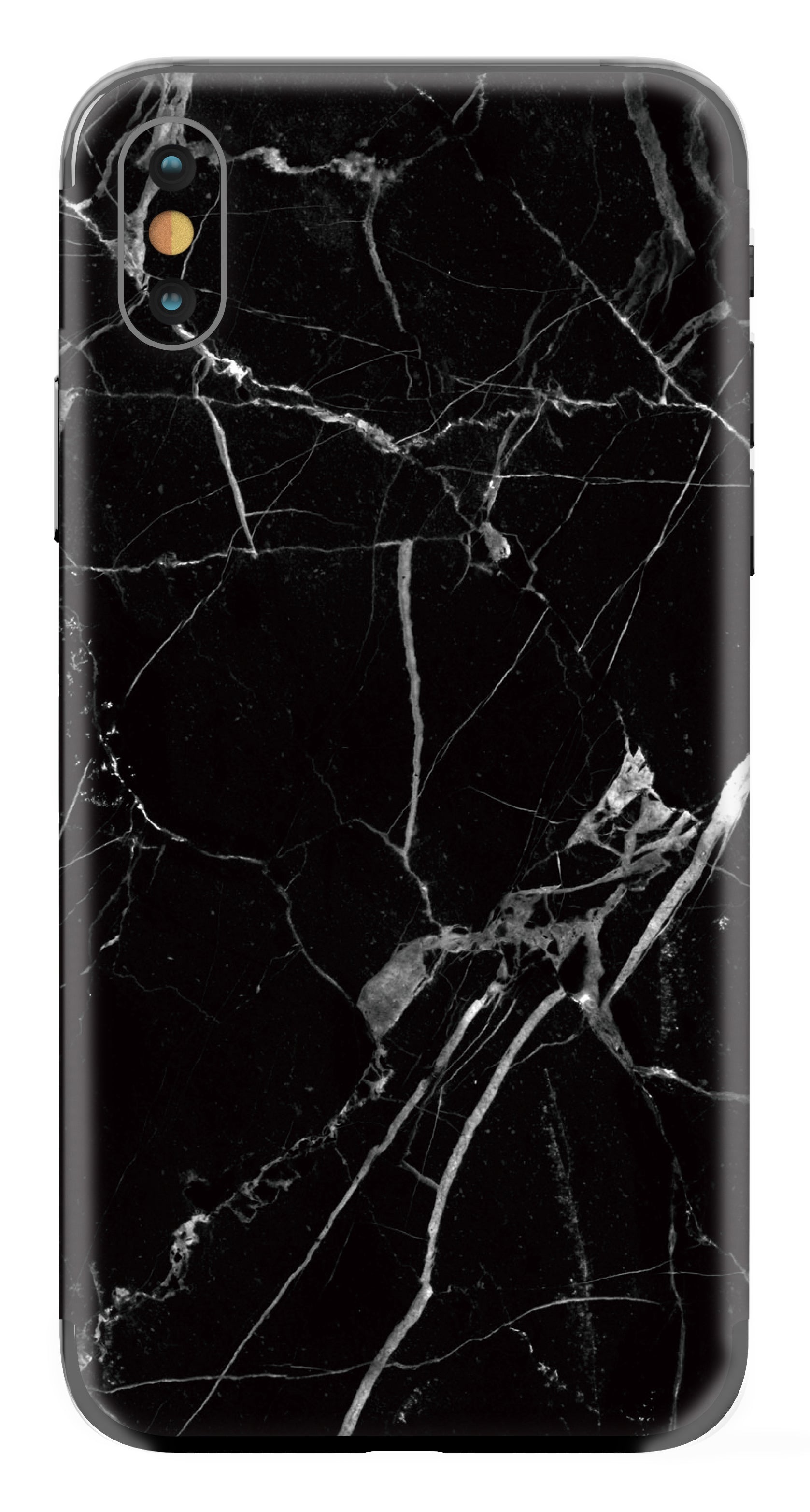 My Style Phoneskin For Apple Iphone Xs Black Marble