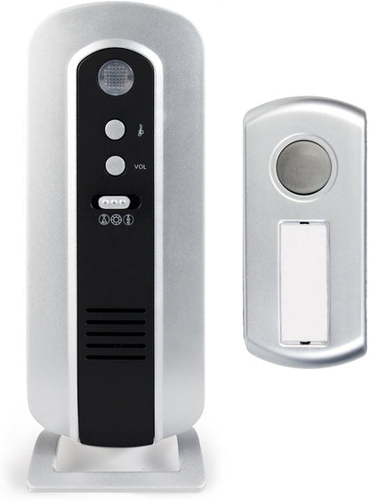 Alecto Adb-17 Alecto Draadloze Deurbel Black/Silver
