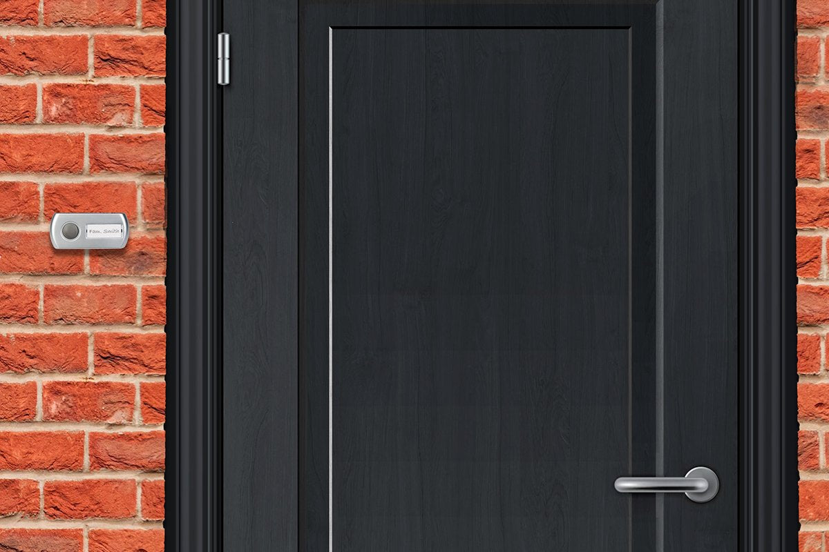 Alecto Adb-17 Alecto Draadloze Deurbel Black/Silver