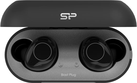Silicon Power Bp82 Silicon Power Tws Bluetooth Stereo Earbuds Black