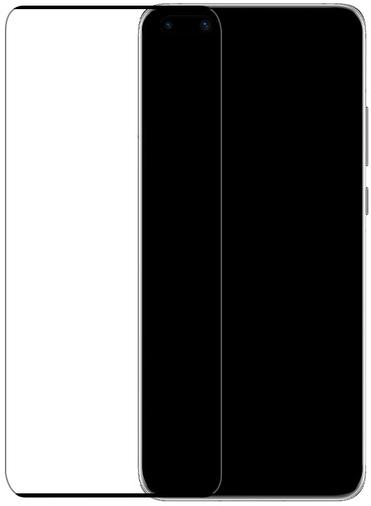Mobilize Edge-To-Edge Glass Screen Protector Huawei P40 Pro+ Black Edge Glue