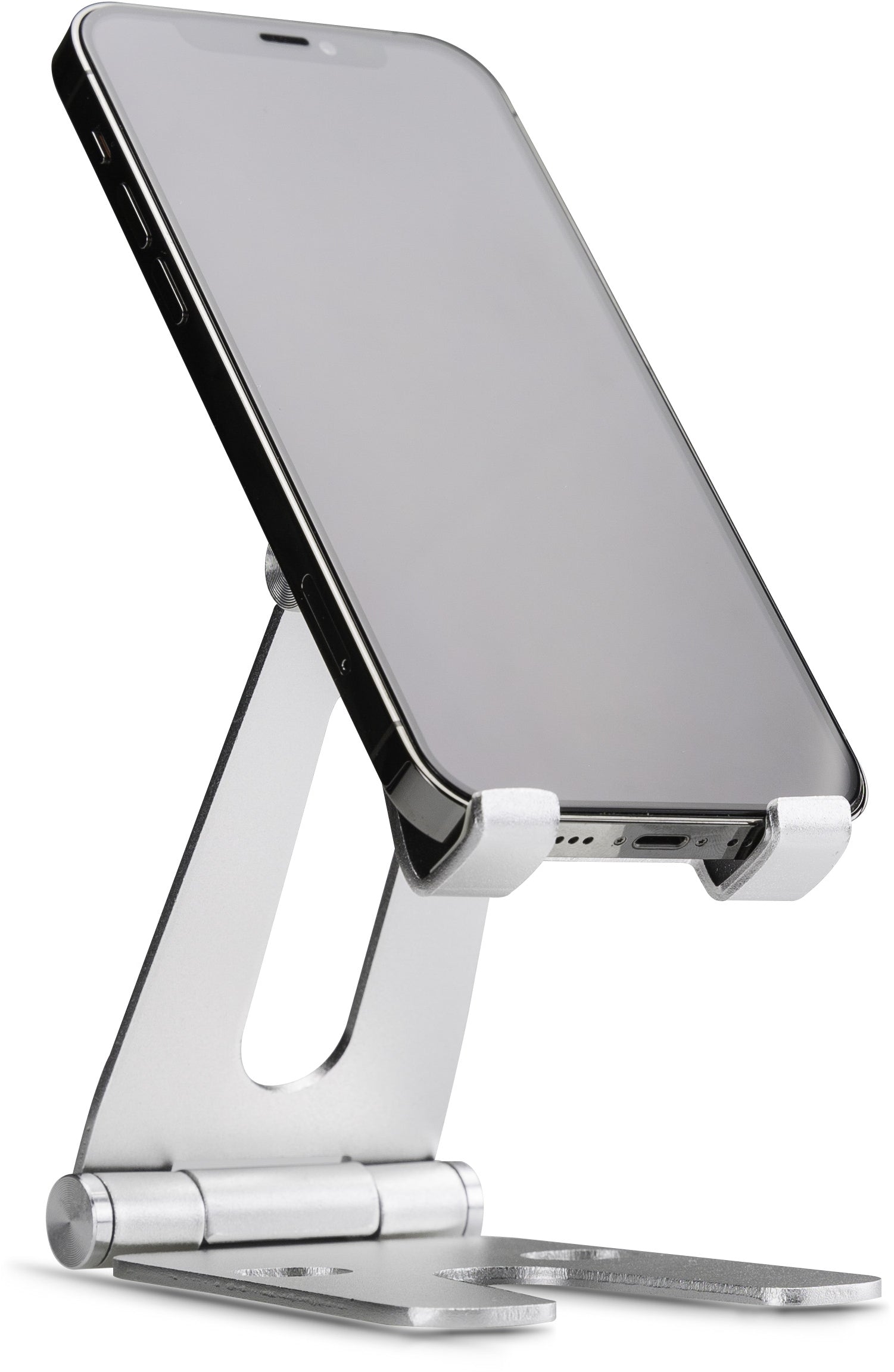Xccess Foldable Aluminium Phone Holder Silver