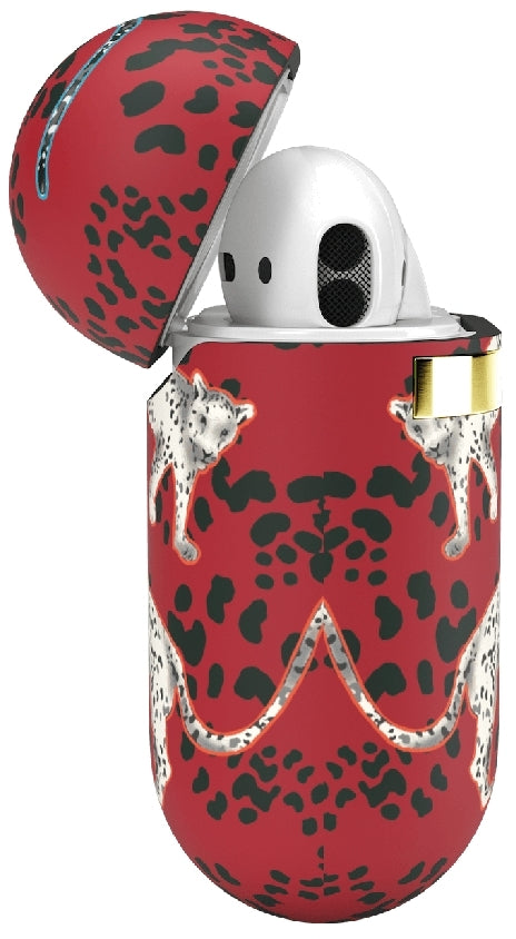 Richmond & Finch Freedom Series Apple Airpod Samba Red Leopard