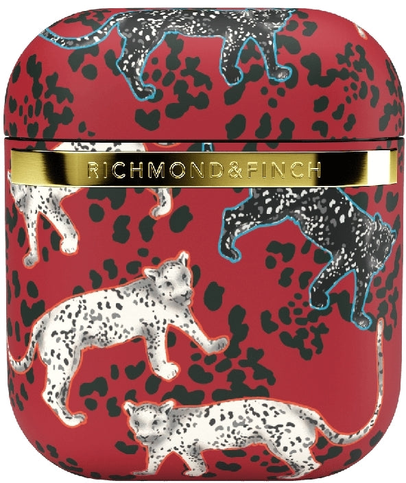 Richmond & Finch Freedom Series Apple Airpod Samba Red Leopard