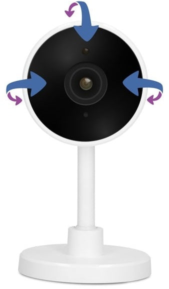 Alecto Smart Wifi Ip Camera White