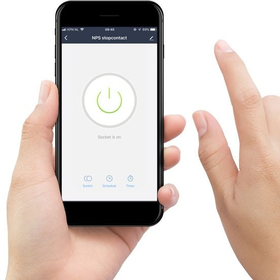 Alecto Smart Wifi Power Socket 16A White