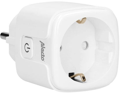 Alecto Smart Wifi Power Socket + Power Meter White