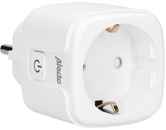 Alecto Smart Wifi Power Socket + Power Meter White